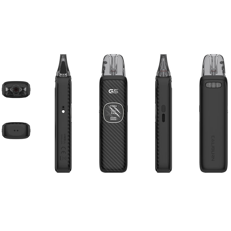 Uwell Caliburn G5 E-Zigarette Black Carbon