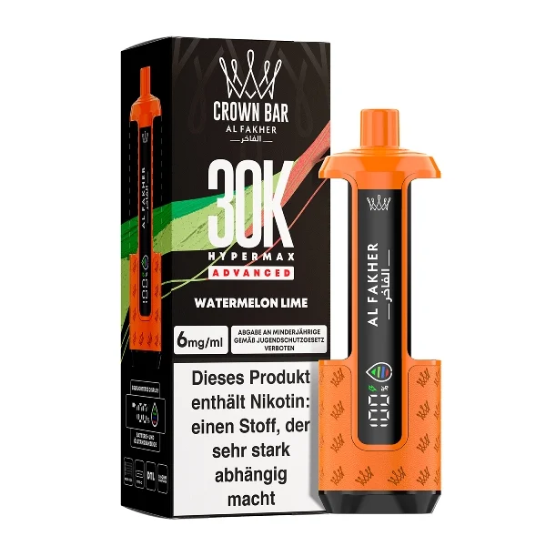 Al Fakher Hypermax Watermelon Lime 6mg: Jetzt kaufen! Al Fakher Hypermax Watermelon Lime 6mg: Jetzt kaufen!