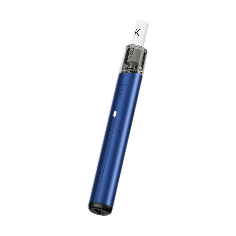 KIWI Spark Kit E-Zigarette Blau geneigt
