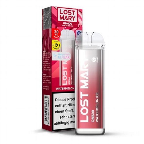 Lost Mary QM600 Watermelon Ice Einweg E-Zigarette