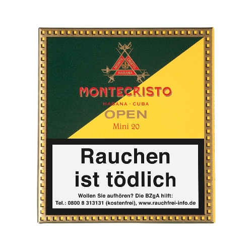 Montecristo Open Mini Zigarillos 20er Schachtel
