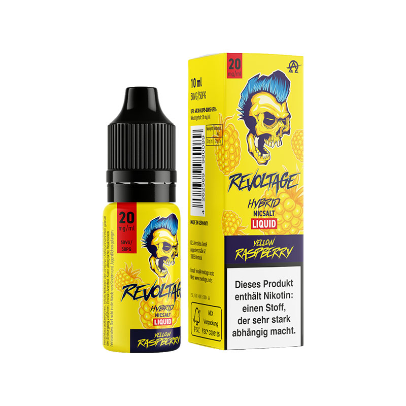 Revoltage Hybrid Nikotinsalz Liquid Yellow Raspberry 20mg