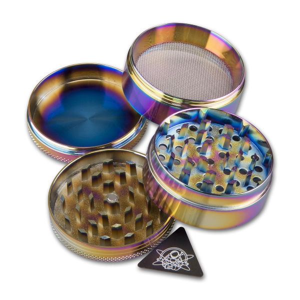 Champ Grinder Metall Rainbow 4-teilig Ø 55mm