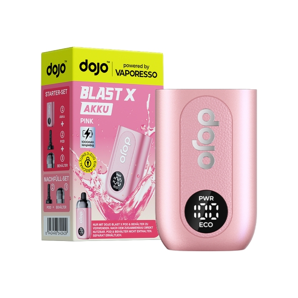 Dojo Blast X E-Zigarette Akkuträger Pink