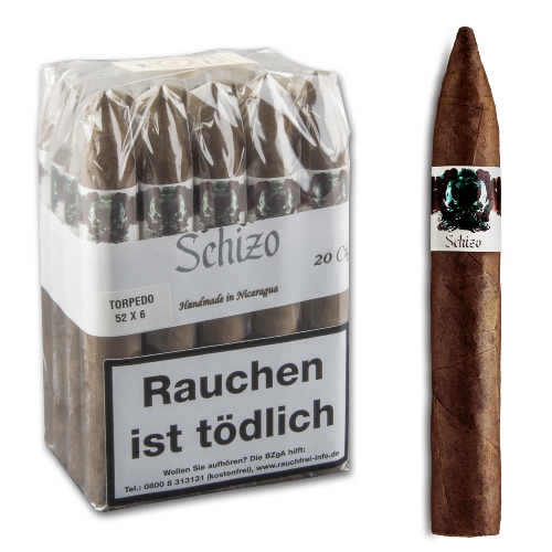 Schizo Torpedo Zigarren 20er Bundle