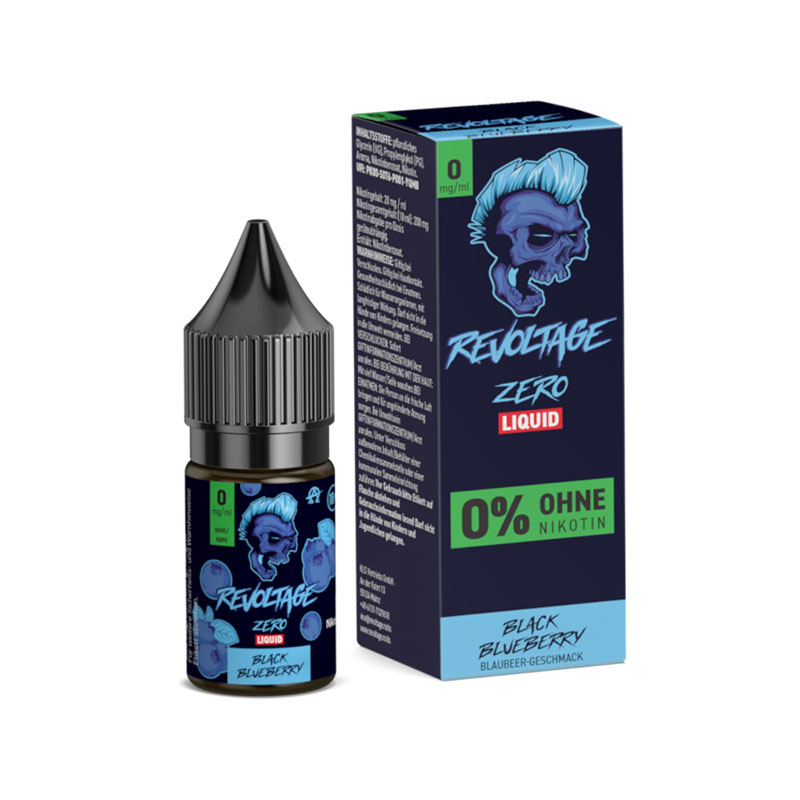 Revoltage Hybrid Nikotinsalz Liquid Black Blueberry 0mg
