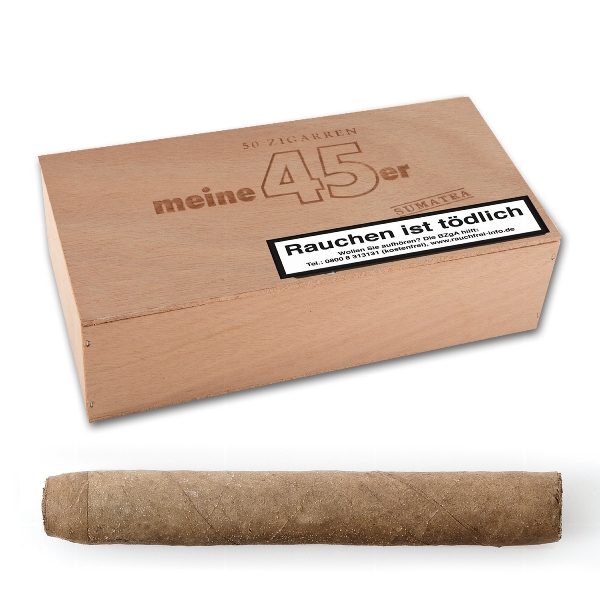 Meine 45er Sumatra Zigarren Kiste
