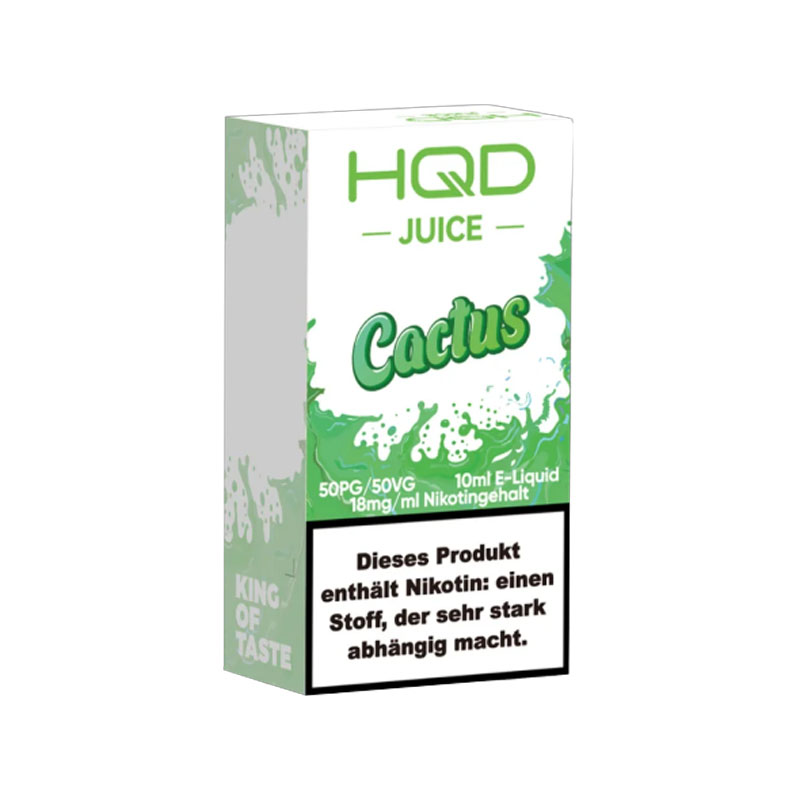 HQD Juice Cactus 18mg Nikotinsalz Liquid Flasche
