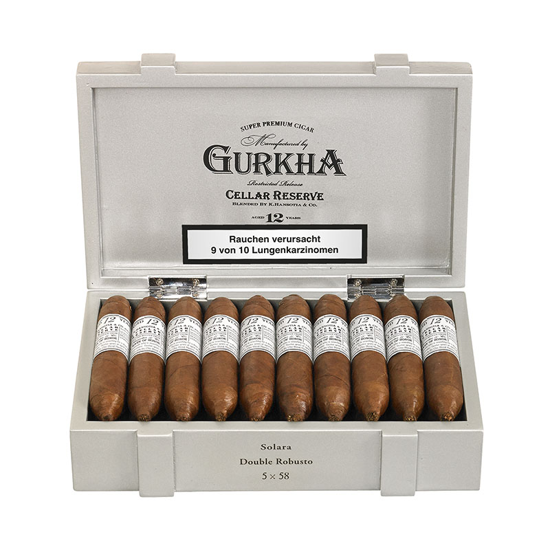 Gurkha Platinum Solara Double Robusto Zigarren Kiste