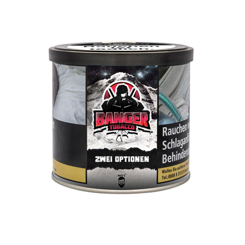 Banger Tobacco Zwei Optionen Shisha Tabak