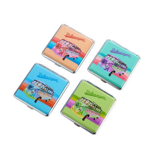 ZIgarettenetui Metall 18er VW Bulli