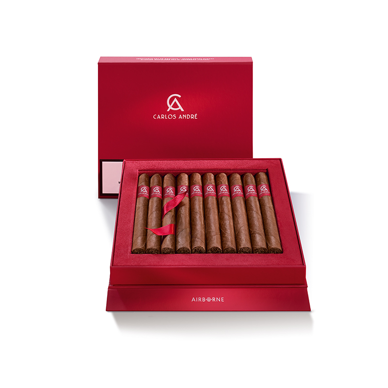 Carlos André Airborne Corona Larga Zigarren Kiste
