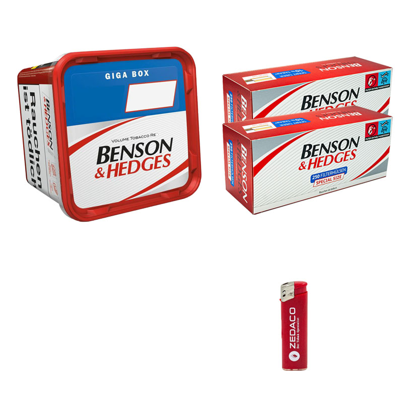 Benson & Hedges Volumentabak Eimer Aktion