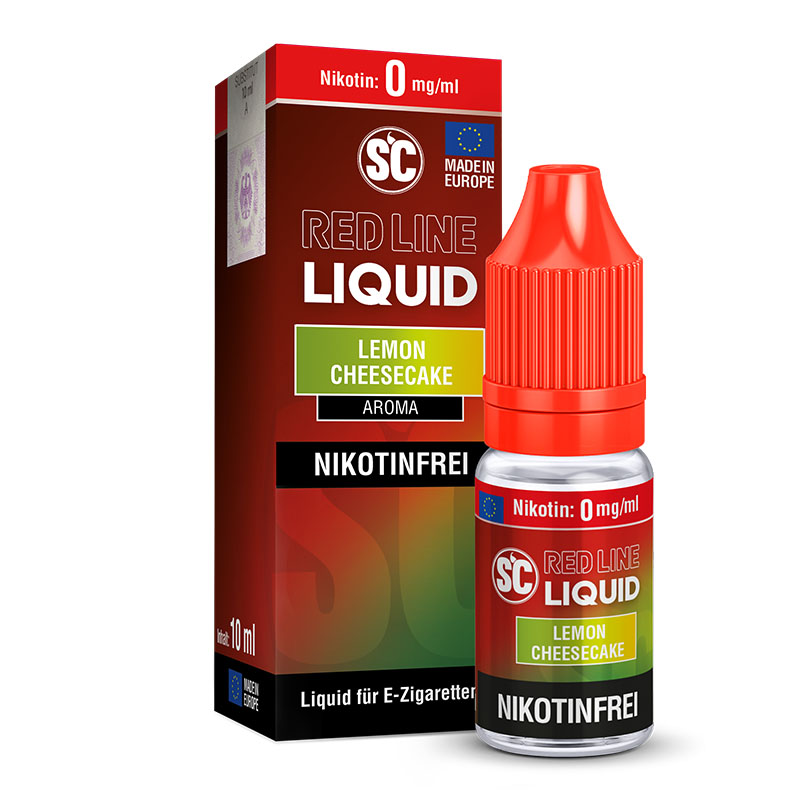 SC Red Line Lemon Cheesecake Nikotinsalz Liquid 0mg
