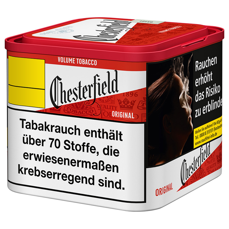 Chesterfield Red Volumentabak Dose