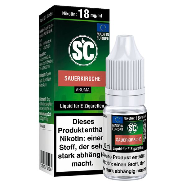 SC Sauerkirsche 18mg Nikotinsalz Liquid