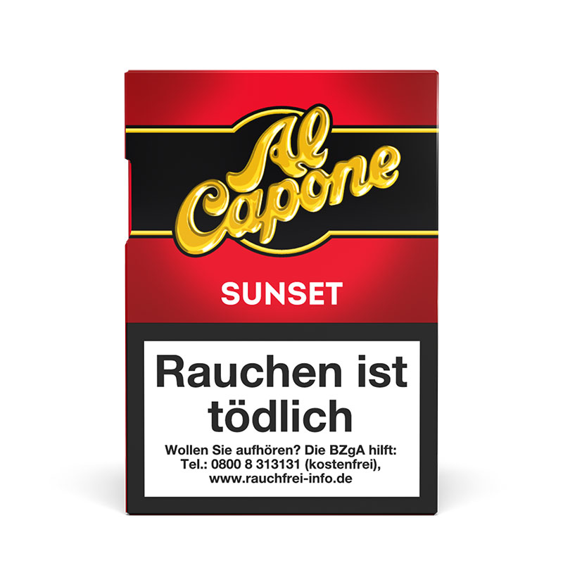 Al Capone Sunset Filter Zigarillos Gebinde