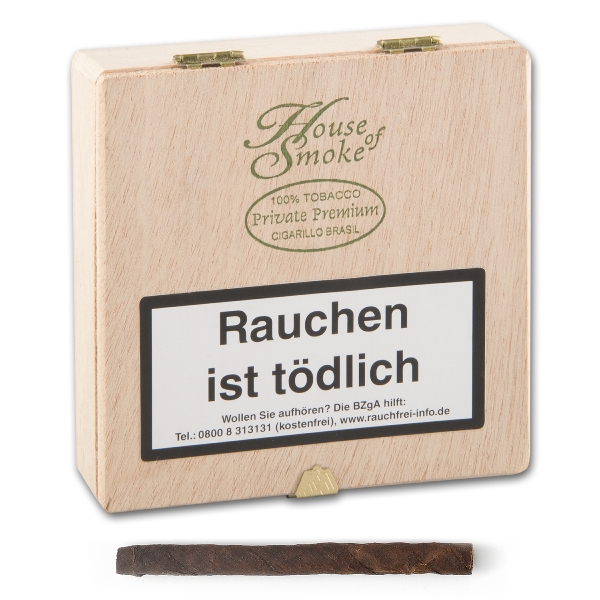 House of Smoke Private Premium Brasil Schachtel