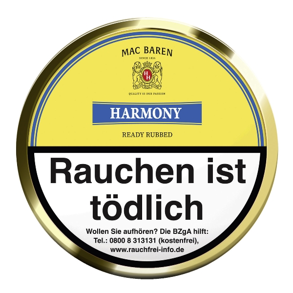 Mac Baren Harmony Pfeifentabak Dose