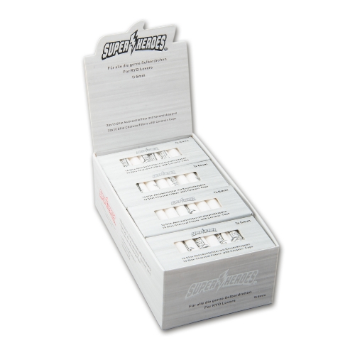 Super Hero Slim Kohle Filter mit Keramikkappe 6mm