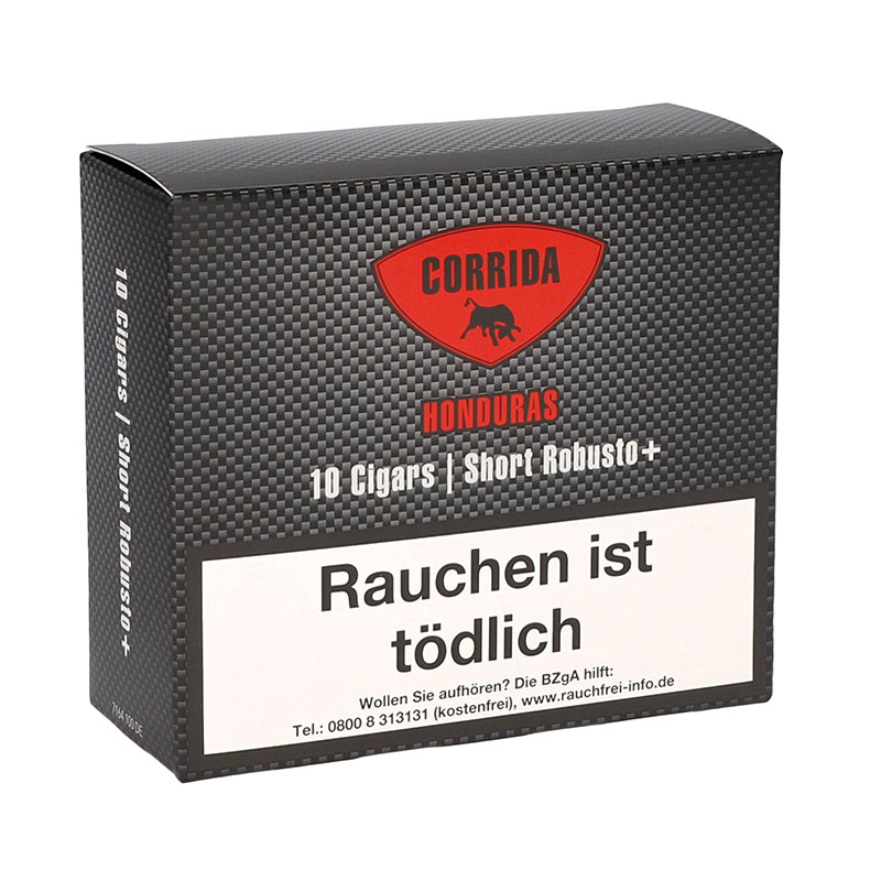 Corrida Honduras Short Robusto+ Zigarren Packung