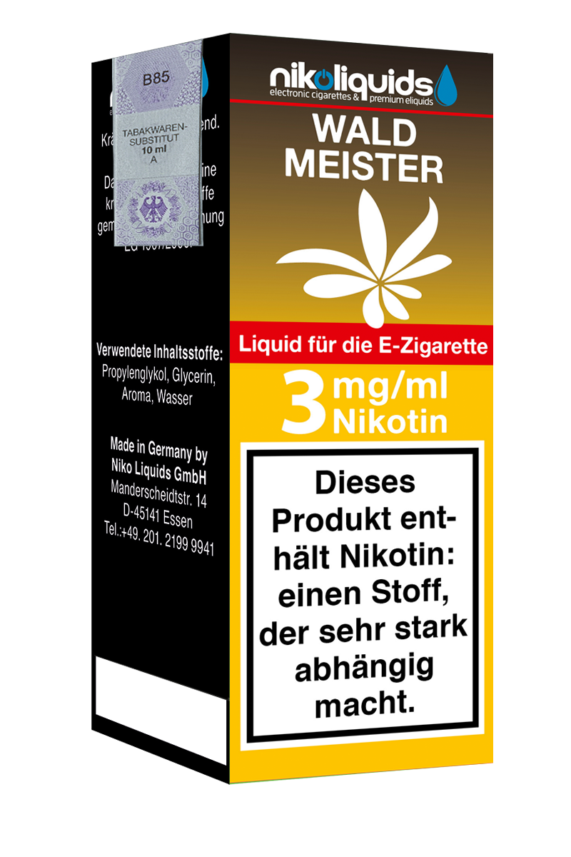 E-Liquid Nikoliquids Waldmeister 3 mg 70 Pg 30 Vg