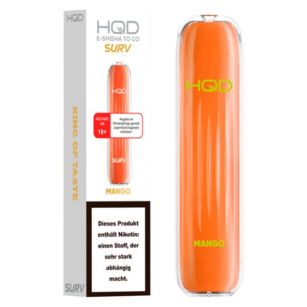 HQD Surv Mango 18 mg Einweg E-Zigarette