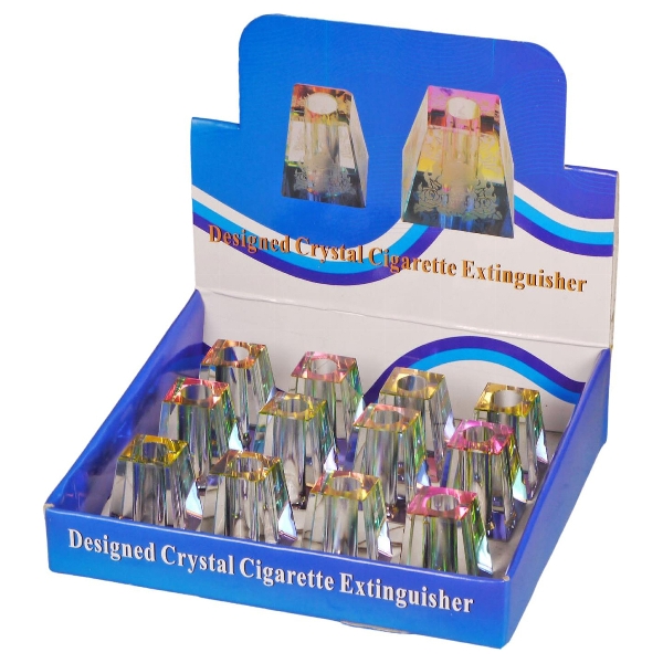 Glas irisierend offen Gluttöter Display