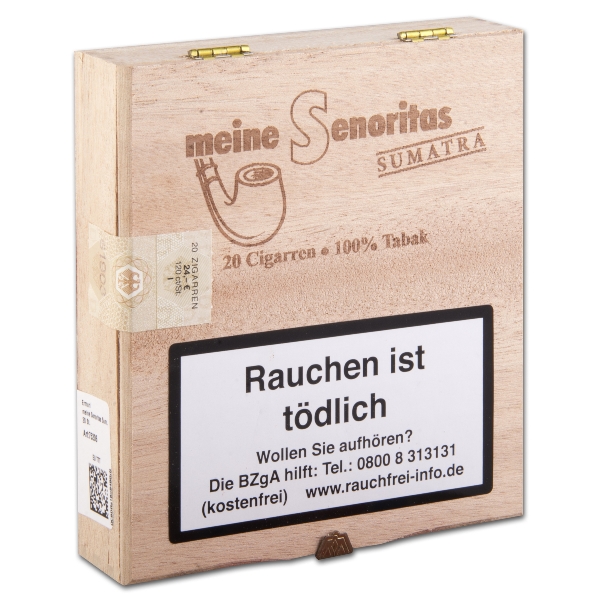 Meine Senoritas Sumatra Zigarren Kiste