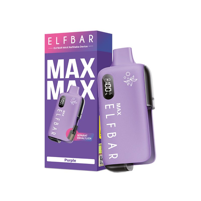 Elfbar Max Device Purple