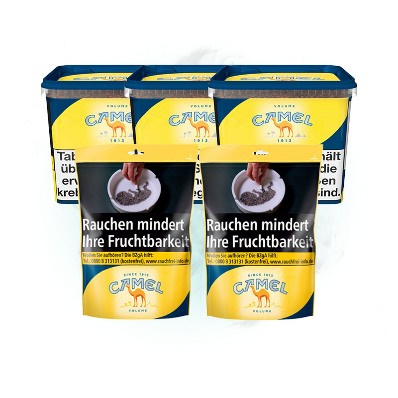 Camel Yellow Tabak Eimer Aktion