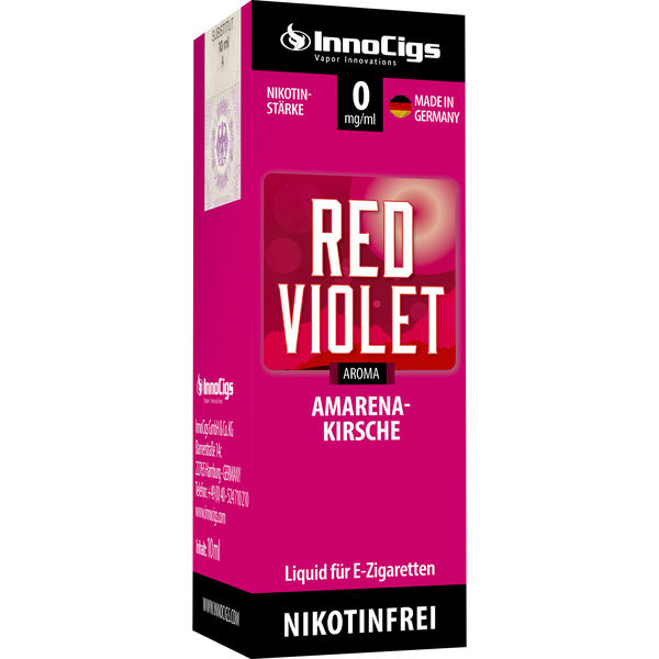 E-Liquid Innocigs Red Violet Amarenakirsche 0mg