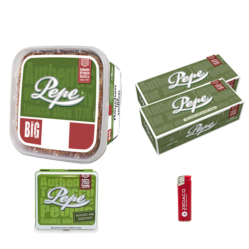 Pepe Volumentabak Eimer Aktion Small mit Etui