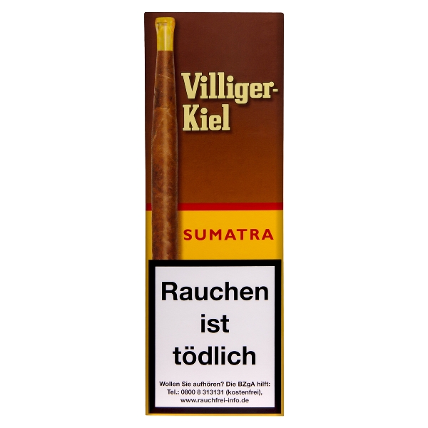 Villiger Kiel Sumatra Zigarillos Schachtel
