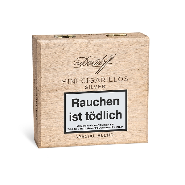 Davidoff Mini Cigarillos Silver Schachtel