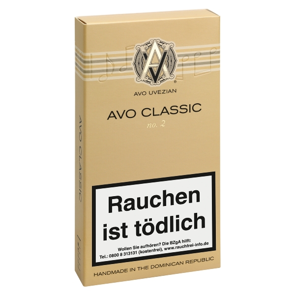 AVO Serie Classic No. 2 Zigarren Schachtel