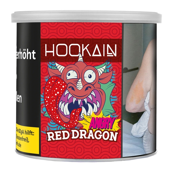 Hookain Angry Red Dragon Shisha Tabak