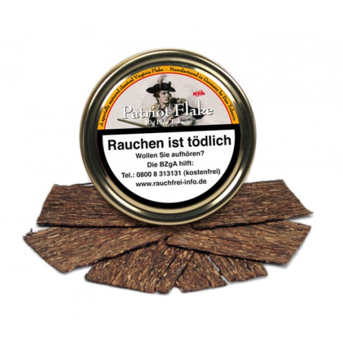 Patriot Flake Pfeifentabak Dose