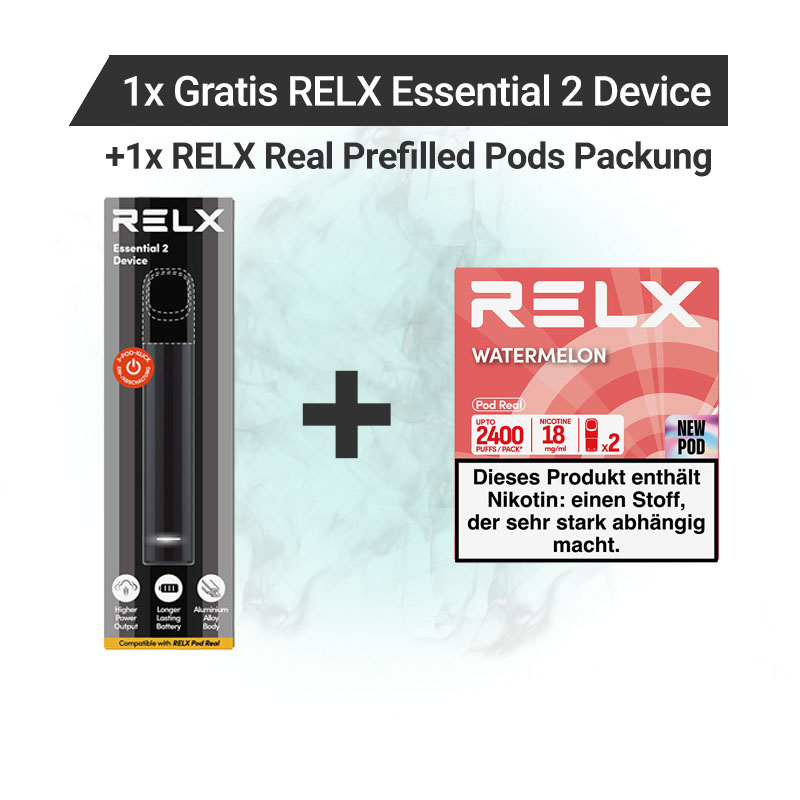 RELX Essential 2 Starter Deal Watermelon
