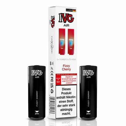IVG Air Fizzy Cherry 20mg Prefilled Pods