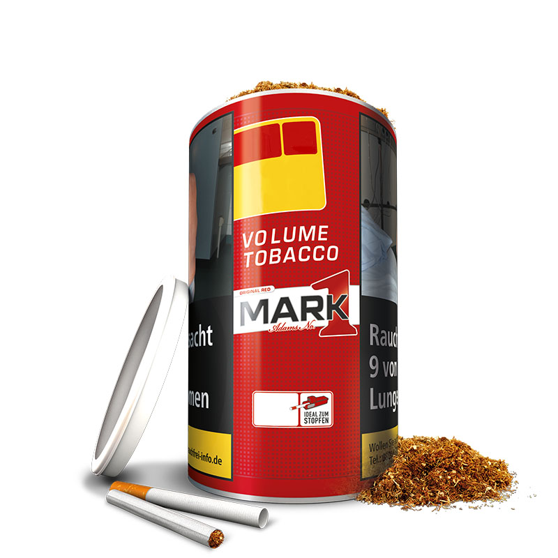 Mark Adams No 1 Red Volumentabak Dose Large