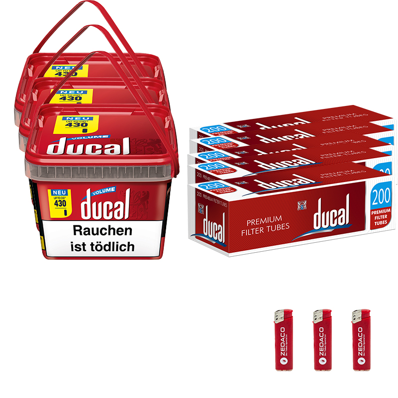 Ducal Volumentabak Red Mega Eimer Aktion Large
