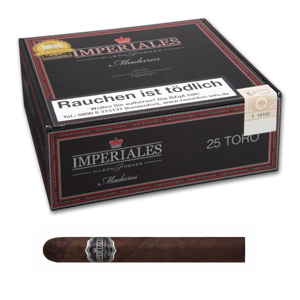 Imperiales Toro Maduro Zigarren Kiste