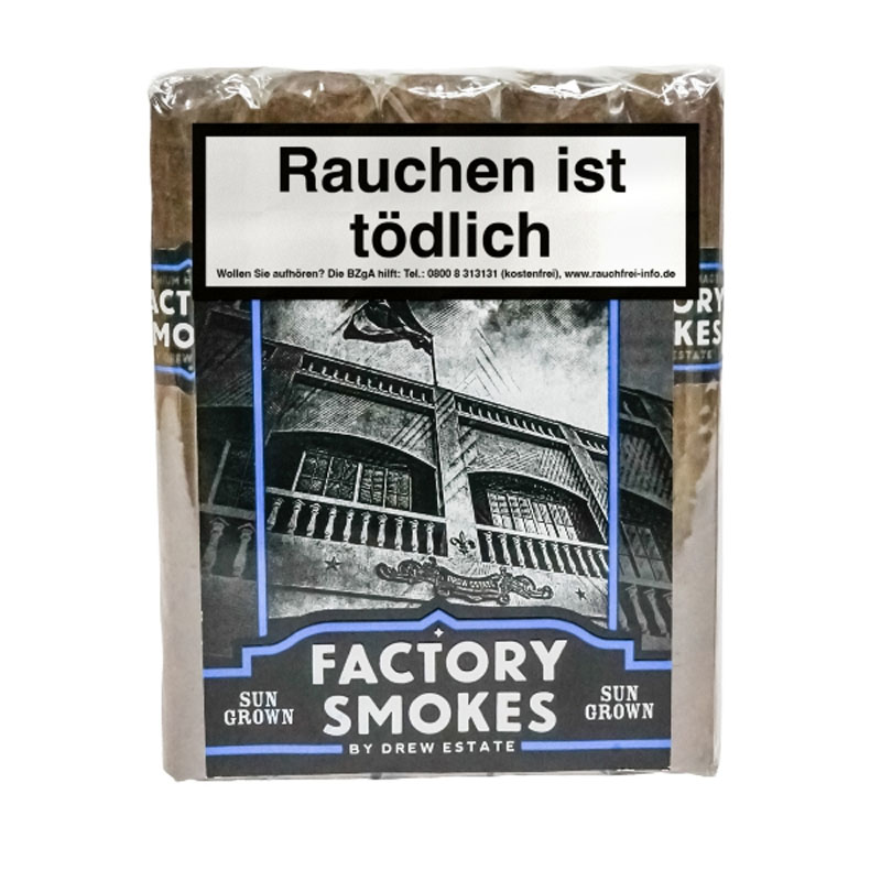 Drew Estate Factory Smoke Sun Grown Robusto Zigarren Bundle