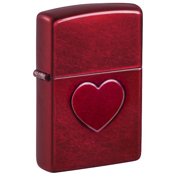 Zippo Candy Apple Red Heart
