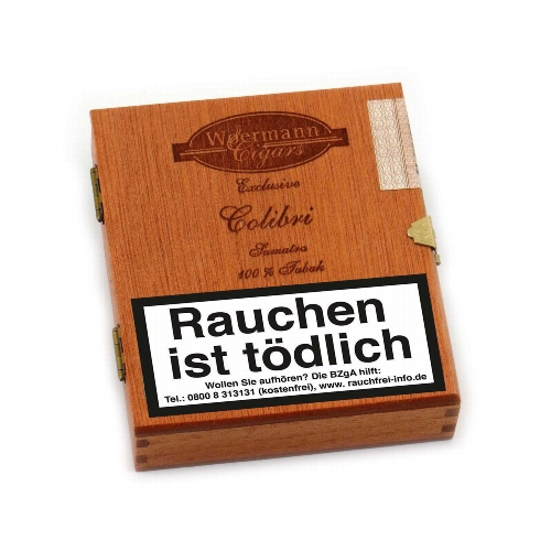 Woermann Exclusive Colibri Sumatra Mini Zigarillos Schachtel