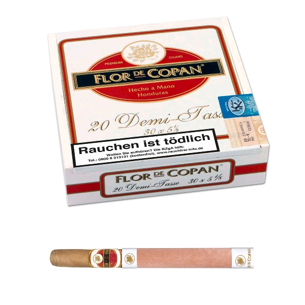 Flor de Copan Demi Tasse Zigarren Kiste