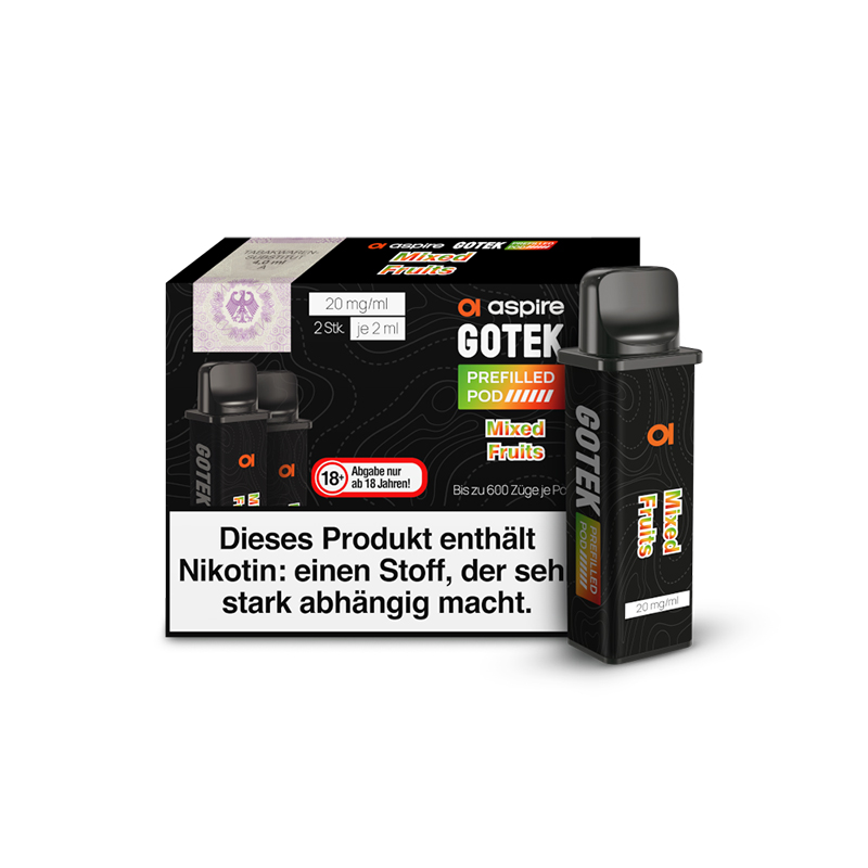 Aspire GoTek Mixed Fruits 20mg Liquidpod