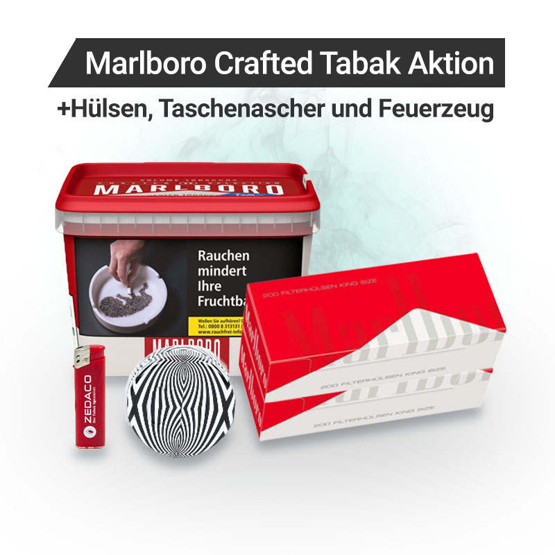 Marlboro Crafted Feinschnitt Eimer Aktion