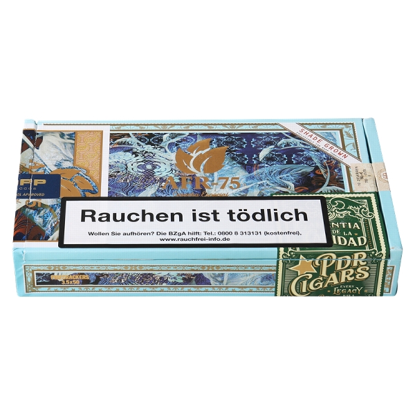 PDR AFR75 Cosecha Especial Shade Grown Firecracker Zigarren Kiste